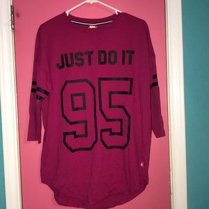 Pink Nike Shirt